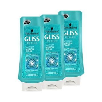 Gliss Million Gloss 3x400 ml Saç Kremi