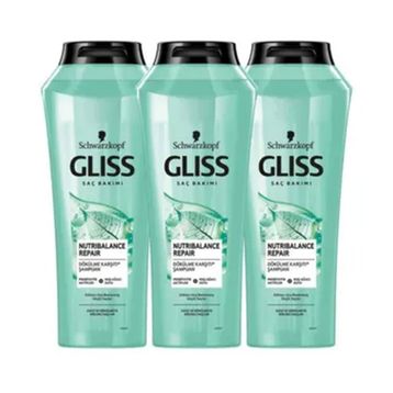 Gliss Nutribalance 3x500 ML Şampuan