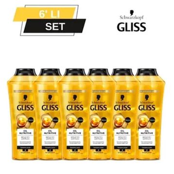 Gliss Oil Nutritive 6x400 ML Şampuan
