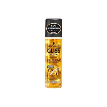 Gliss Oil Nutritive Kolay Kırılan Uzun Saçlar İçin Sıvı Saç Kremi