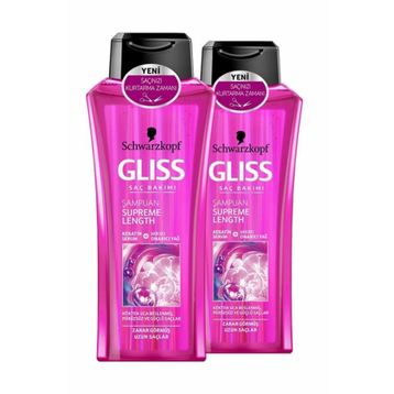 Gliss Supreme Length 2x360 ml Şampuan