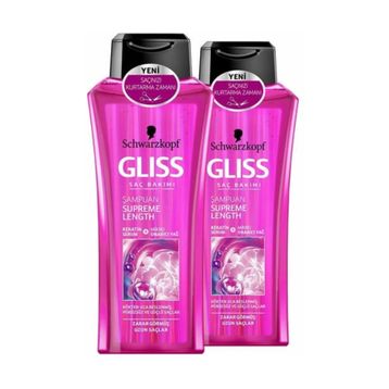 Gliss Supreme Length 2x360 ml Şampuan