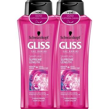 Gliss Supreme Length 2x360 ml Şampuan