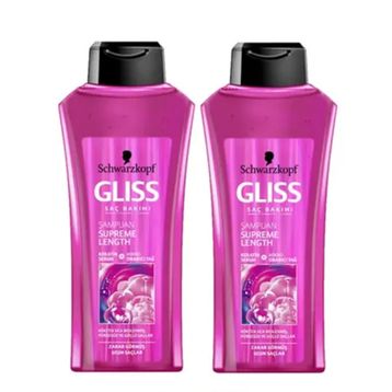 Gliss Supreme Length 2x400 ml Şampuan