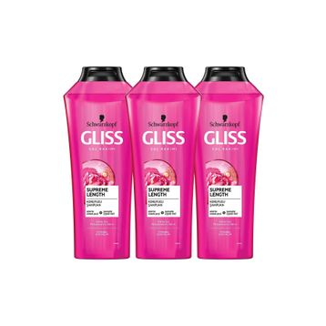 Gliss Supreme Length 3x360 ml Şampuan