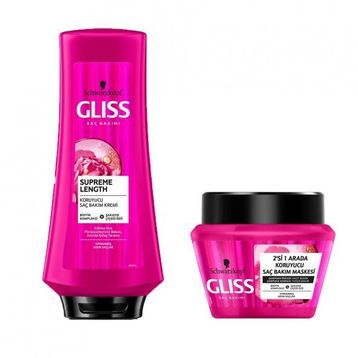 Gliss Supreme Length Saç Bakım Seti