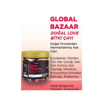 Global Bazaar 100 gr Doğal Love Bitki Çayı