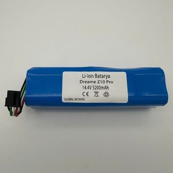 Global Dreame Z10 Pro 14.4 V 5200 Mah Akıllı Robot Süpürge Bataryası