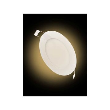 Global K2 KDL404 3W 3000K Günışığı Smd Yuvarlak Slim Led Panel