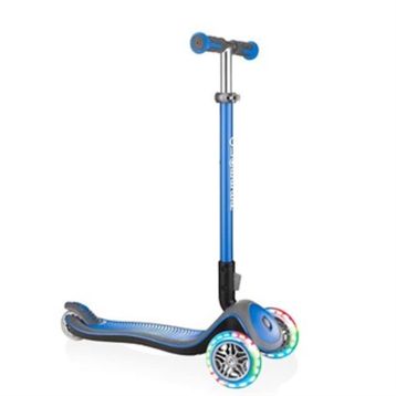 Globber Elite Deluxe Işıklı Lacivert Scooter