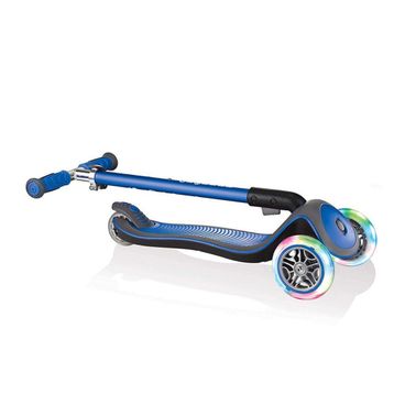 Globber Elite Deluxe Işıklı Lacivert Scooter