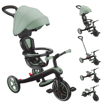 Globber Explorer 4 in 1 Adaçayı Yeşili Bisiklet