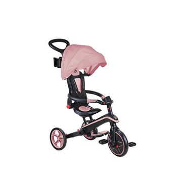 Globber Explorer 4 in1 Pastel Pembe Katlanabilir Çocuk Bisikleti