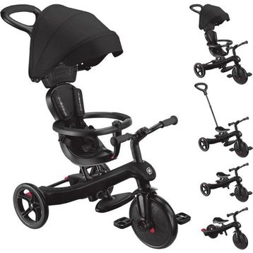 Globber Explorer 4in1 Siyah Üç Tekerlekli Bisiklet