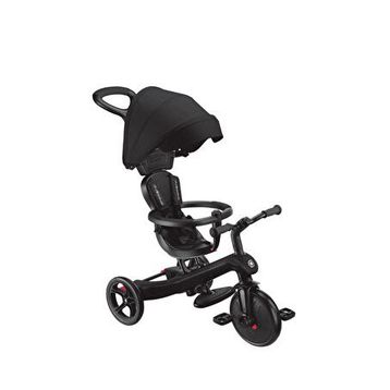 Globber Explorer 4in1 Siyah Üç Tekerlekli Bisiklet