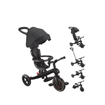 Globber Explorer 4in1 Siyah Üç Tekerlekli Bisiklet
