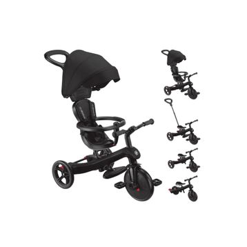Globber Explorer 4in1 Siyah Üç Tekerlekli Bisiklet