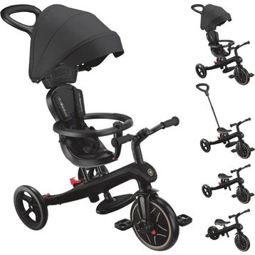 Globber Explorer 4in1 Siyah Üç Tekerlekli Bisiklet