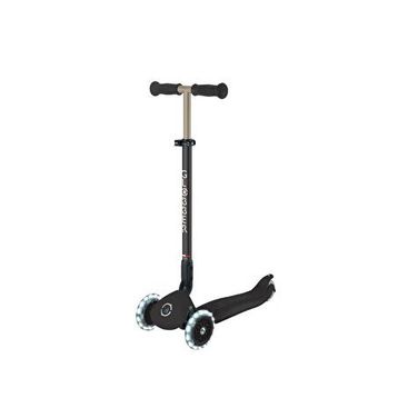 Globber Go Up Deluxe Işıklı 3 Tekerlekli Siyah Çocuk Scooter