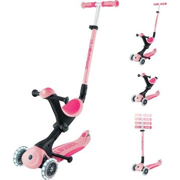Globber Go Up Deluxe Pastel Pembe Işıklı Scooter
