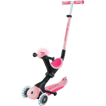 Globber Go Up Deluxe Pastel Pembe Işıklı Scooter