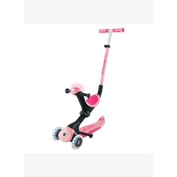 Globber Go Up Deluxe Pastel Pembe Işıklı Scooter