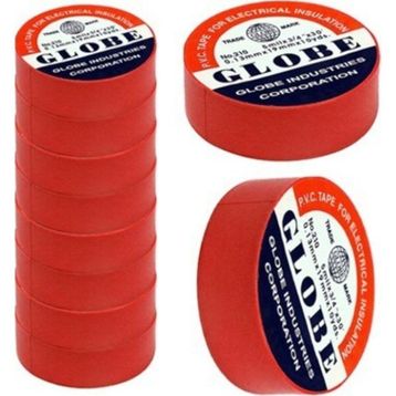 Globe 19 mm Kırmızı 10'lu Bant