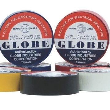 Globe 19 mm Siyah İzole Bant