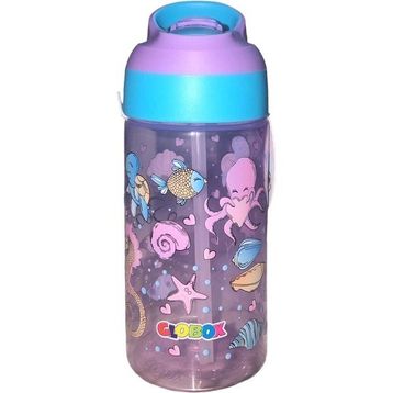 Globox 3114 500 ml Tritan Deniz Hayvanları Desenli Matara
