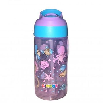 Globox 3114 500 ml Tritan Deniz Hayvanları Desenli Matara