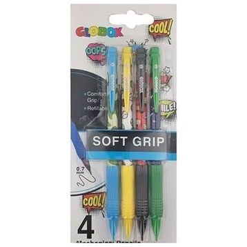 Globox 4'lü Baskılı Versatil Kalem
