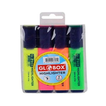 Globox 4'lü Fosforlu Kalem