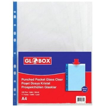 Globox 6731 A4 25 Cristal Poşet Dosya