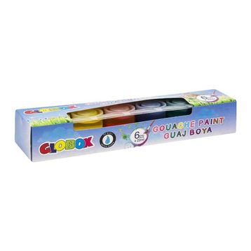 Globox 6'lı Guaj Boya