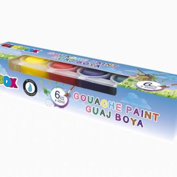 Globox 6'lı Guaj Boya