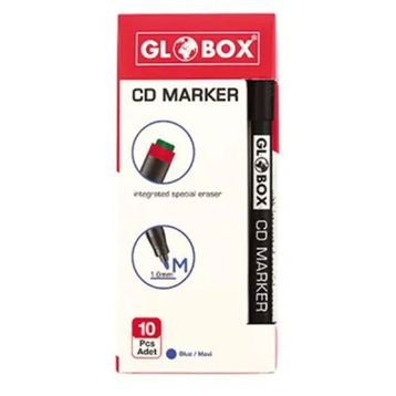 Globox Mavi Permanent S Seri Cd Kalemi