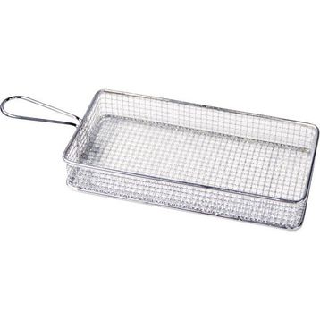 Globy 21.5x10.5 cm Metal Cipslik, Patates Ve Atıştırmalık Sunum Sepeti