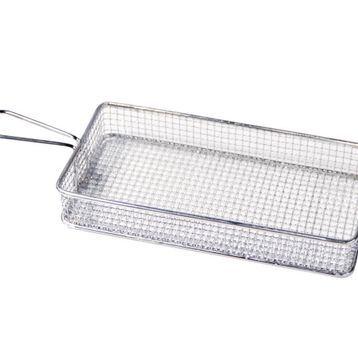 Globy 21.5x10.5 cm Metal Cipslik, Patates Ve Atıştırmalık Sunum Sepeti