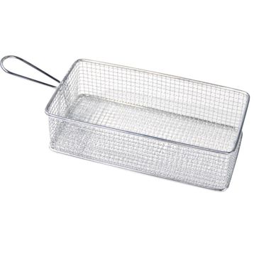 Globy 21.5x10.5 cm Metal Cipslik, Patates Ve Atıştırmalık Sunum Sepeti