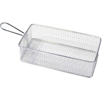 Globy 21.5x10.5 cm Metal Cipslik, Patates Ve Atıştırmalık Sunum Sepeti