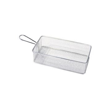 Globy 21.5x10.5 cm Metal Cipslik, Patates Ve Atıştırmalık Sunum Sepeti
