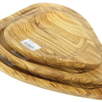Globy 25x17 cm Zeytin Ağacı Servis Tabağı