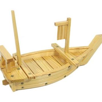 Globy 60x23 cm Gemi Bambu Sushi Tabağı