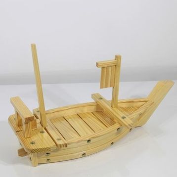 Globy 70x25 cm Gemi Bambu Sushi Tabağı