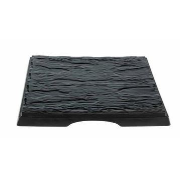 Globy Açık Büfe 30x30x2.8 cm Kare Servis Sunum Tabağı