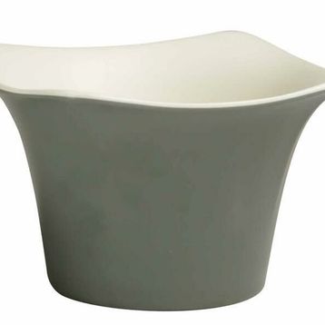 Globy Açık Büfe Gri 15x15x10 cm Kase Sosluk