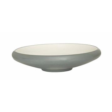 Globy Açık Büfe Gri 24.8x6 cm Yuvarlak Çukur Tabak