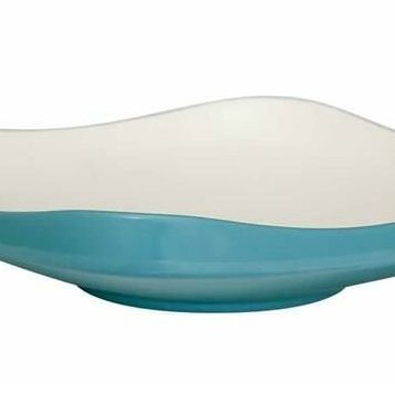 Globy Açık Büfe Mavi 25.5x25.5x7 cm Kare Sunum Tabağı