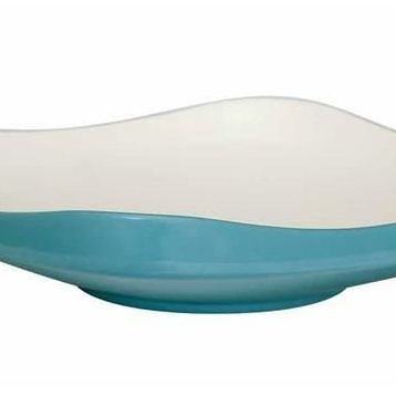 Globy Açık Büfe Mavi 25.5x25.5x7 cm Kare Sunum Tabağı