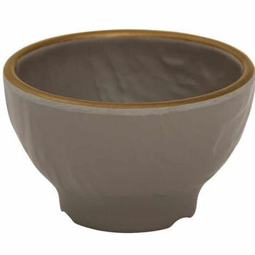 Globy Melamin Gold 9.3x5.6 cm 6'lı Mini Yuvarlak Sos Kase